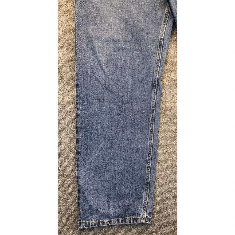 Title: Levi's 550 Relaxed Fit Jeans Men's Size 38x32 Blue Denim Tapered Leg